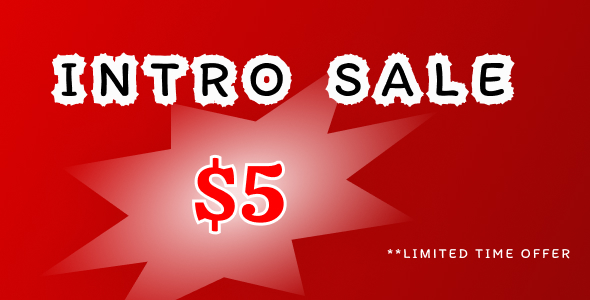 Intro Sale